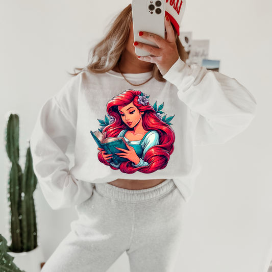 RED HAIR READING - DTF TRANSFER