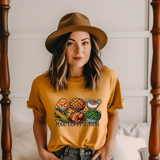 FOOD COMA SEASON - DTF TRANSFER