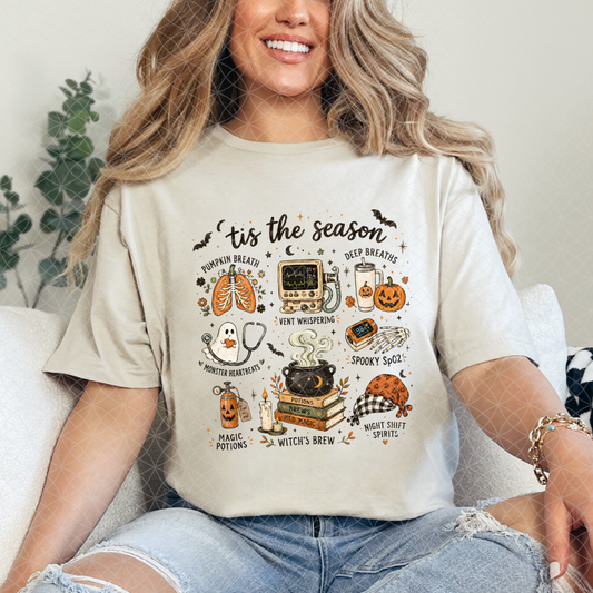 FALL SEASON BLK TEXT - DTF TRANSFER