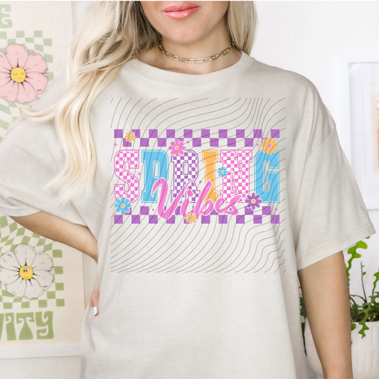 SPRING VIBES - DTF TRANSFER
