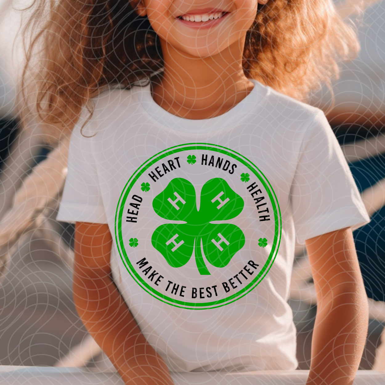 HEAD HEART HAND HEALTH 4-H - DTF TRANSFER