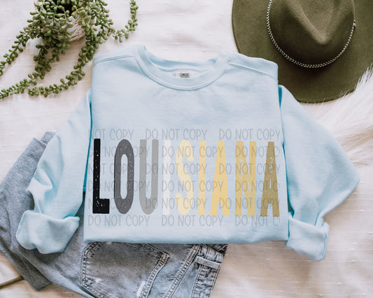 LOUISIANA  NEUTRALS - DTF TRANSFER