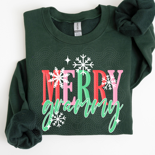 MERRY GRAMMY - DTF TRANSFER