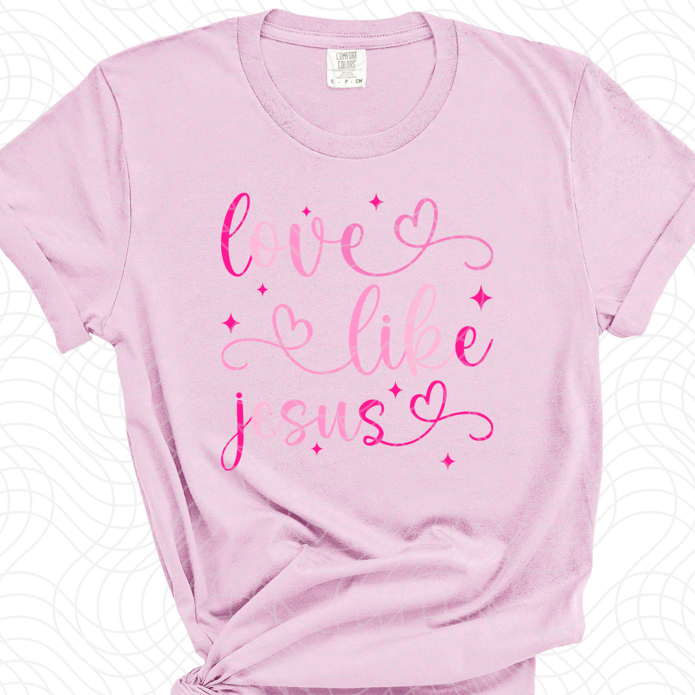 LOVE LIKE JESUS - DTF TRANSFER