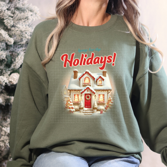VINTAGE HOME FOR THE HOLIDAYS - DTF TRANSFER