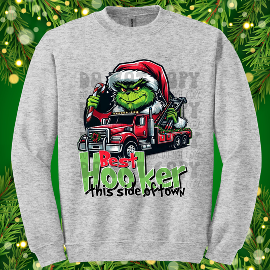 GREEN GUY TOW TRUCK - DTF TRANSFER
