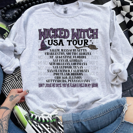 WICKED WITCH TOUR - DTF TRANSFER