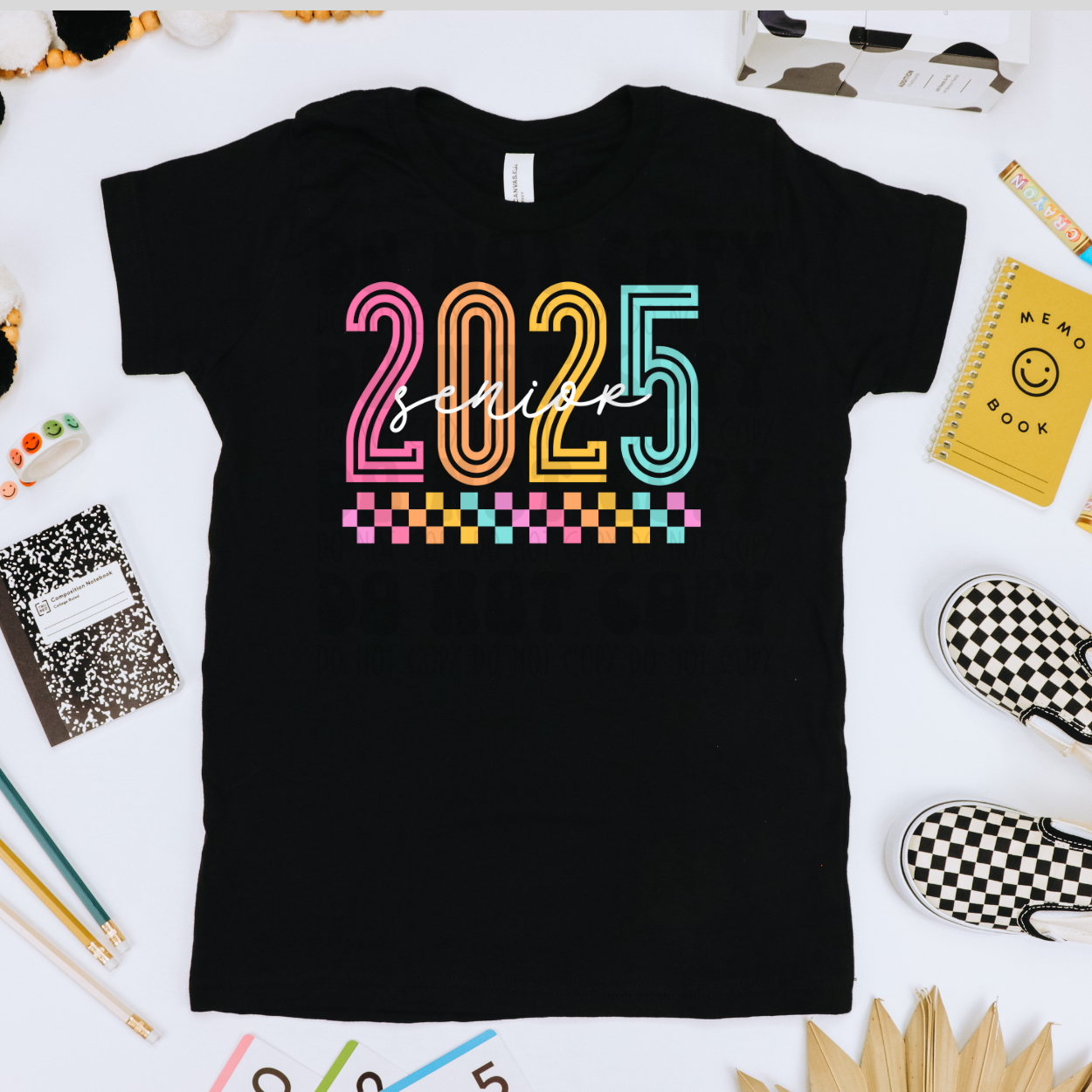 SENIOR 2025 COLORFUL - DTF TRANSFER
