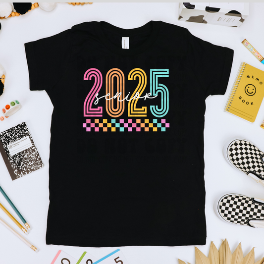 SENIOR 2025 COLORFUL - DTF TRANSFER