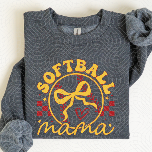 SOFTBALL MAMA - DTF TRANSFER