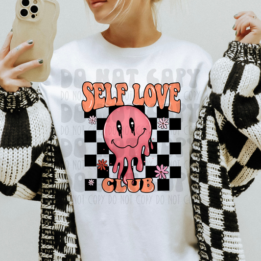 SELF LOVE CLUB - DTF TRANSFER