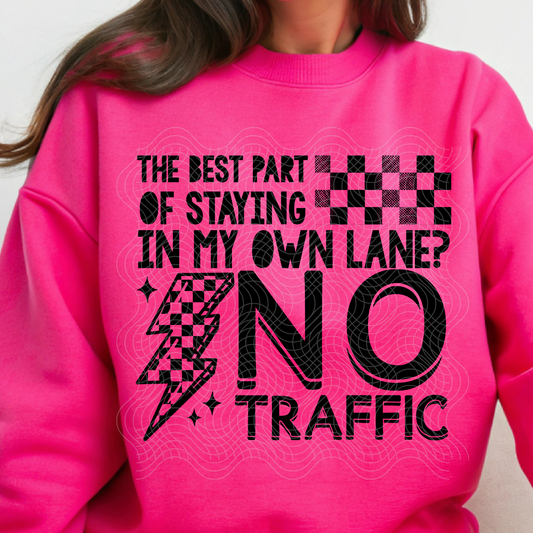 NO TRAFFIC - DTF TRANSFER