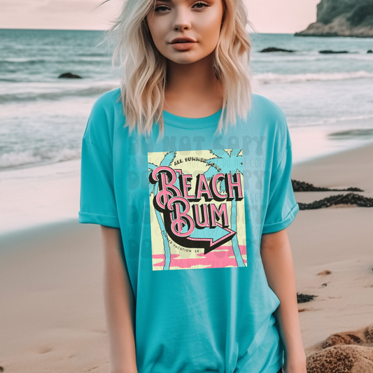 BEACH BUM - DTF TRANSFER