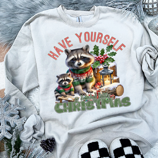 TRASHY LITTLE CHRISTMAS - DTF TRANSFER