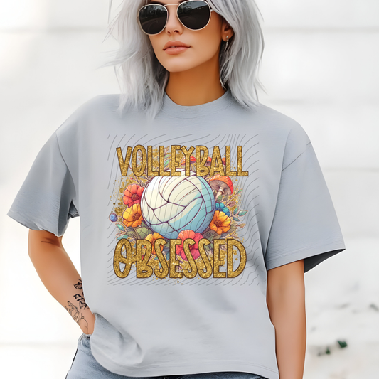 VOLLEYBALL OBSESSED - DTF TRANSFER