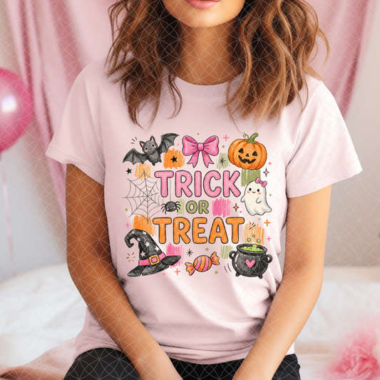 TRICK OR TREAT - DTF TRANSFER