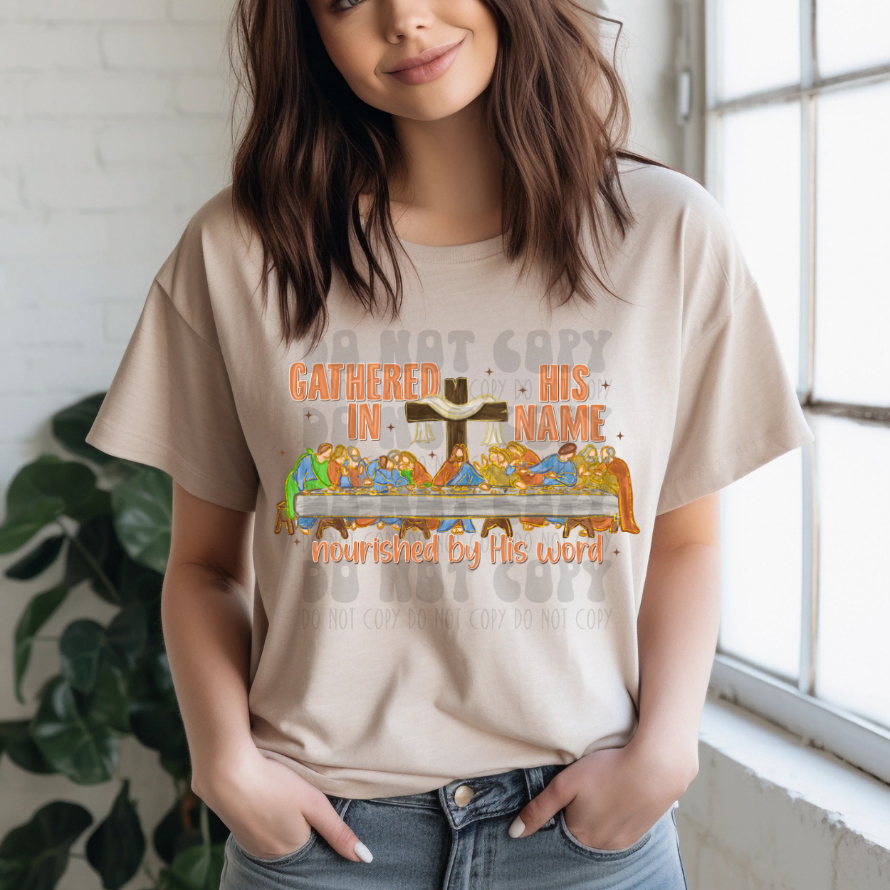 FATHERED IN HIS NAME - DTF TRANSFER