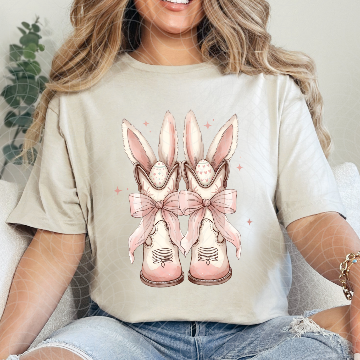 EASTER COUNTRY BOOTS - DTF TRANSFER