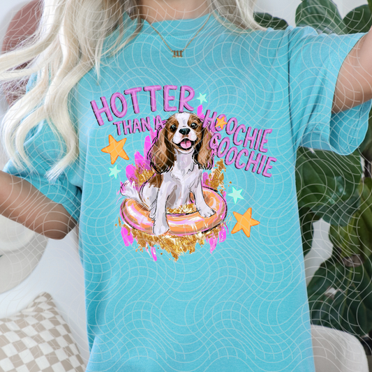 HOTTER THAN DOG - DTF TRANSFER