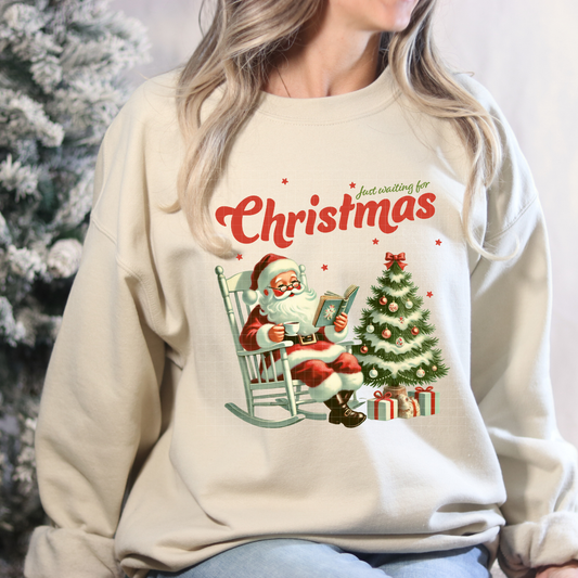 VINTAGE WAITING FOR CHRISTMAS - DTF TRANSFER