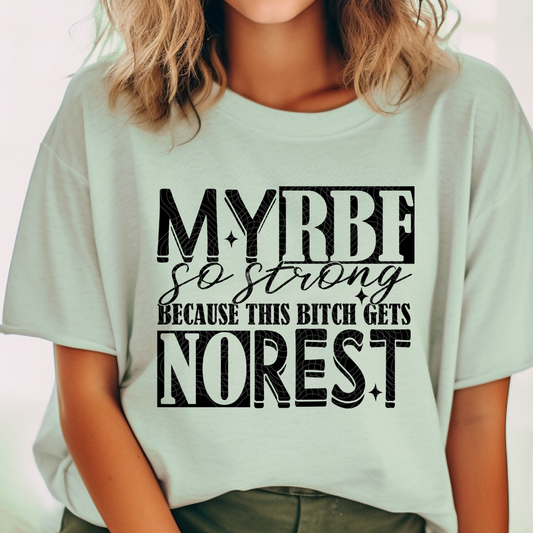 RBF BLK TEXT - DTF TRANSFER
