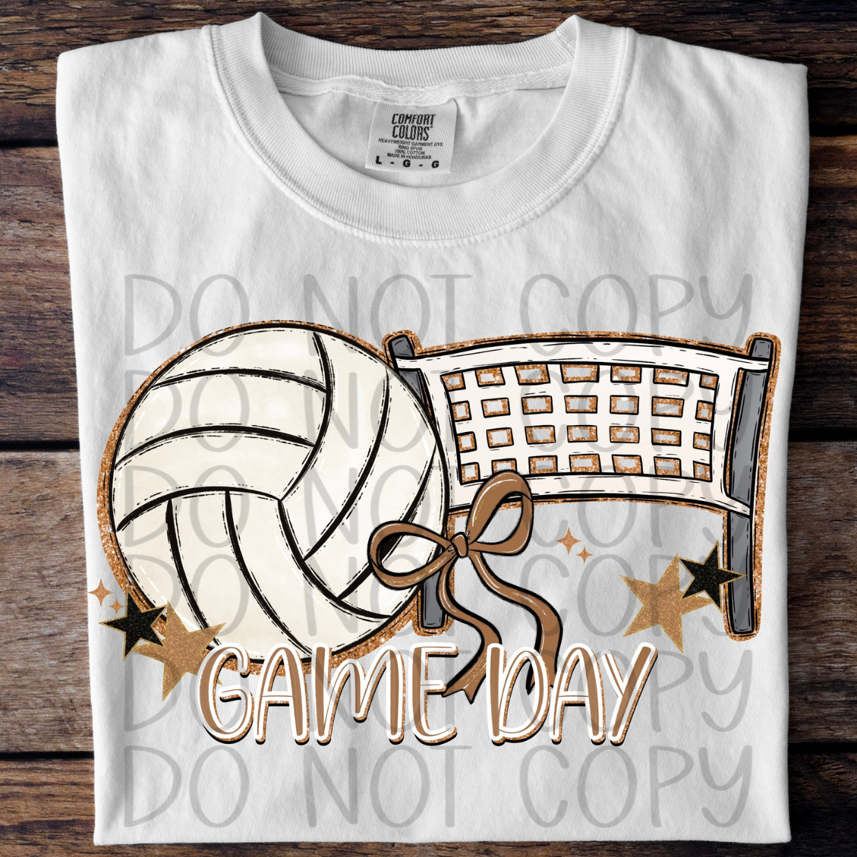 VOLLEYBALL GAME DAY - DTF TRANSFER