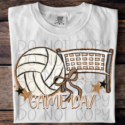VOLLEYBALL GAME DAY - DTF TRANSFER