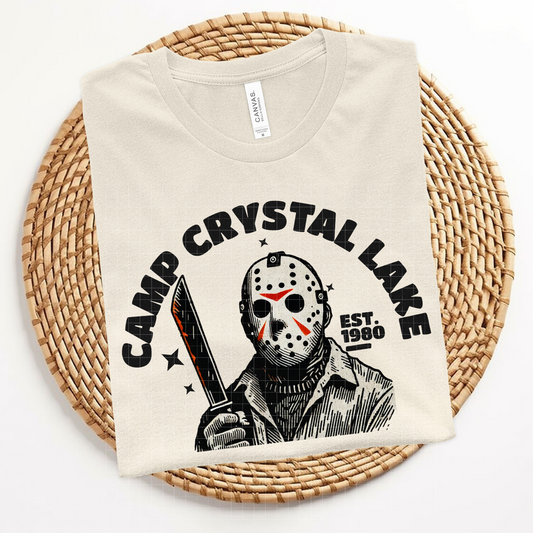 CAMP CRYSTAL LAKE - DTF TRANSFER