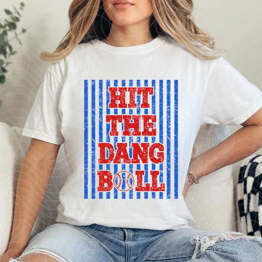 HIT THE DANG BALL - DTF TRANSFER