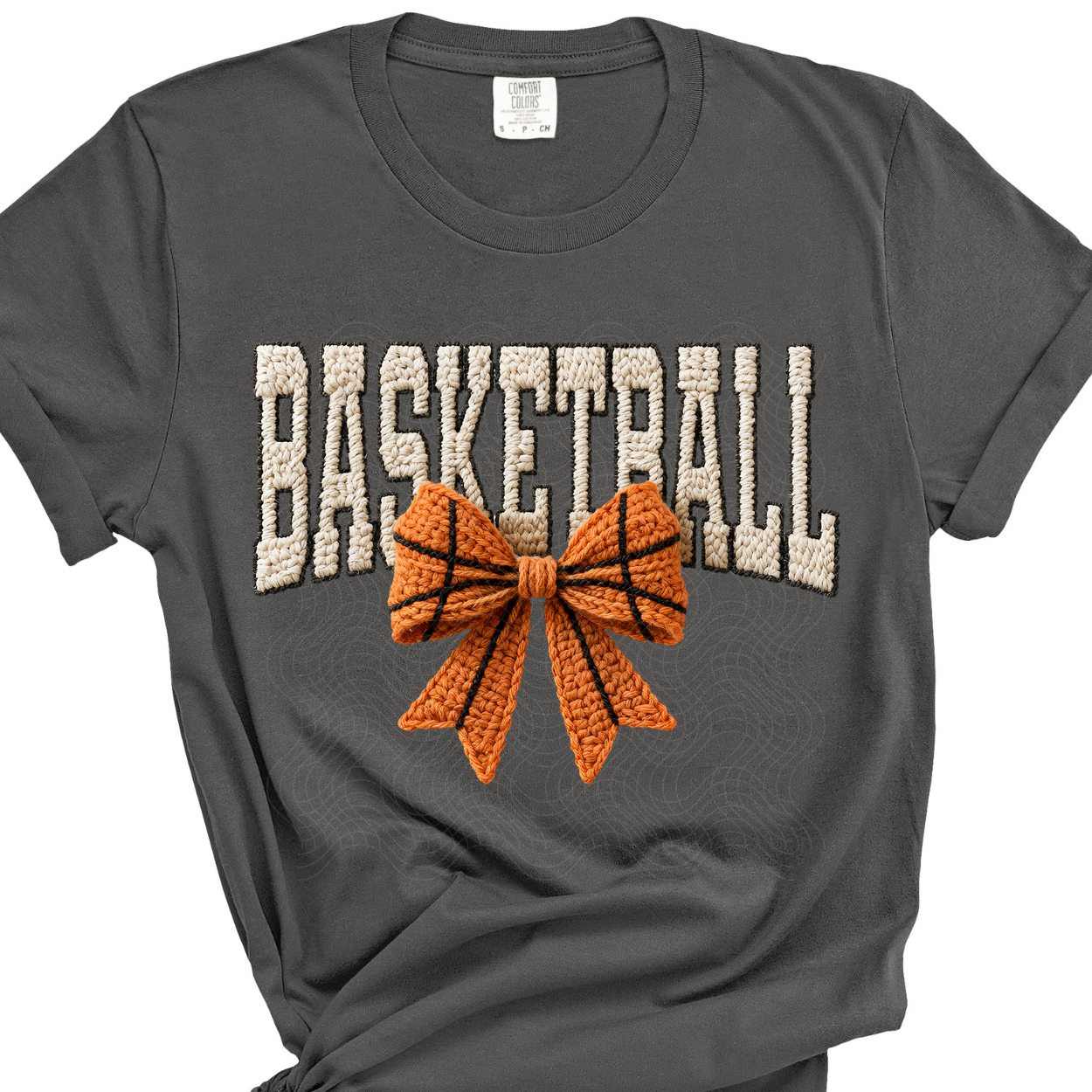 FAUX YARN VARSITY BASEBALL WORD - DTF TRANSFER