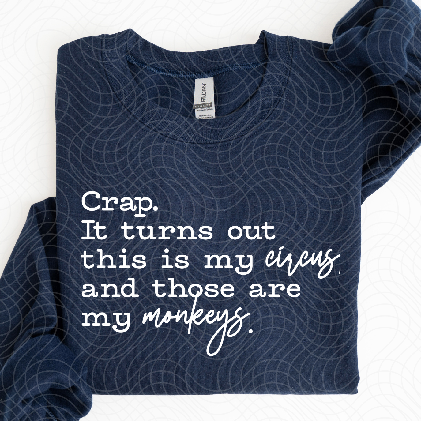 CRAP, FUNNY MAMA - DTF TRANSFER