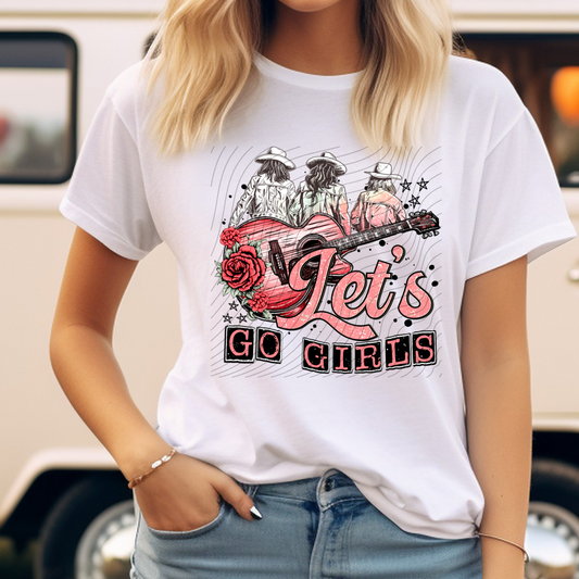 LETS GO GIRLS - DTF TRANSFER