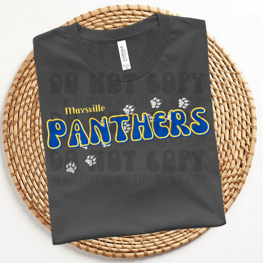 PANTHERS GROOVY - DTF TRANSFER