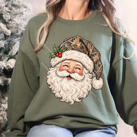 CAMO SANTA - DTF TRANSFER