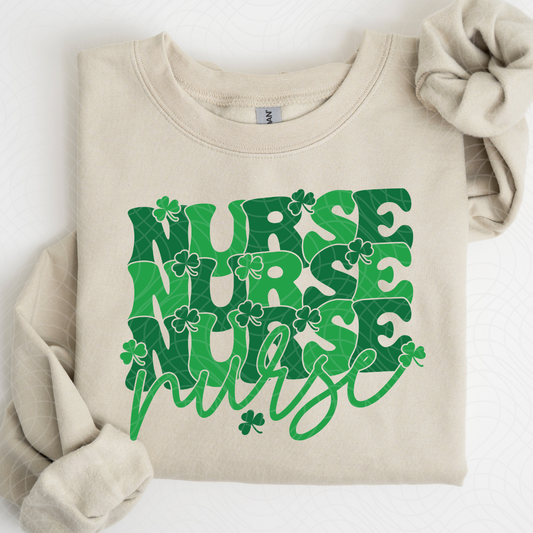 ST PATRICKS NURSE - DTF TRANSFER