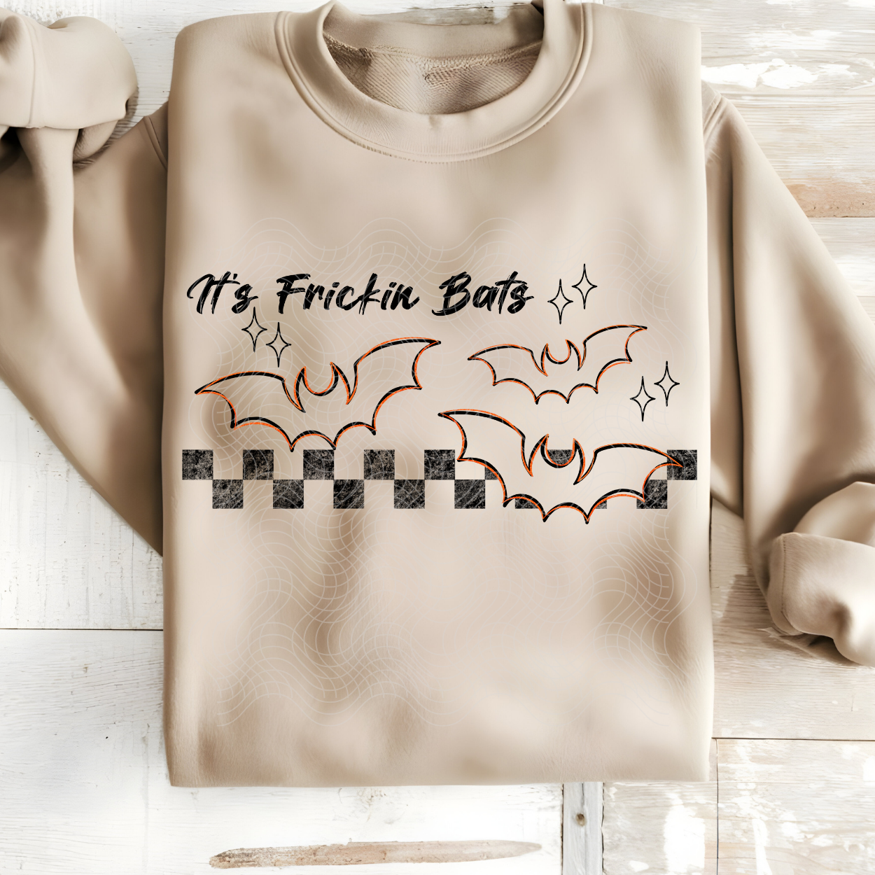 ITS FRICKIN BATS BLK - DTF TRANSFER