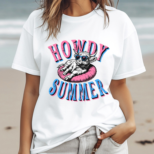 HOWDY SUMMER - DTF TRANSFER