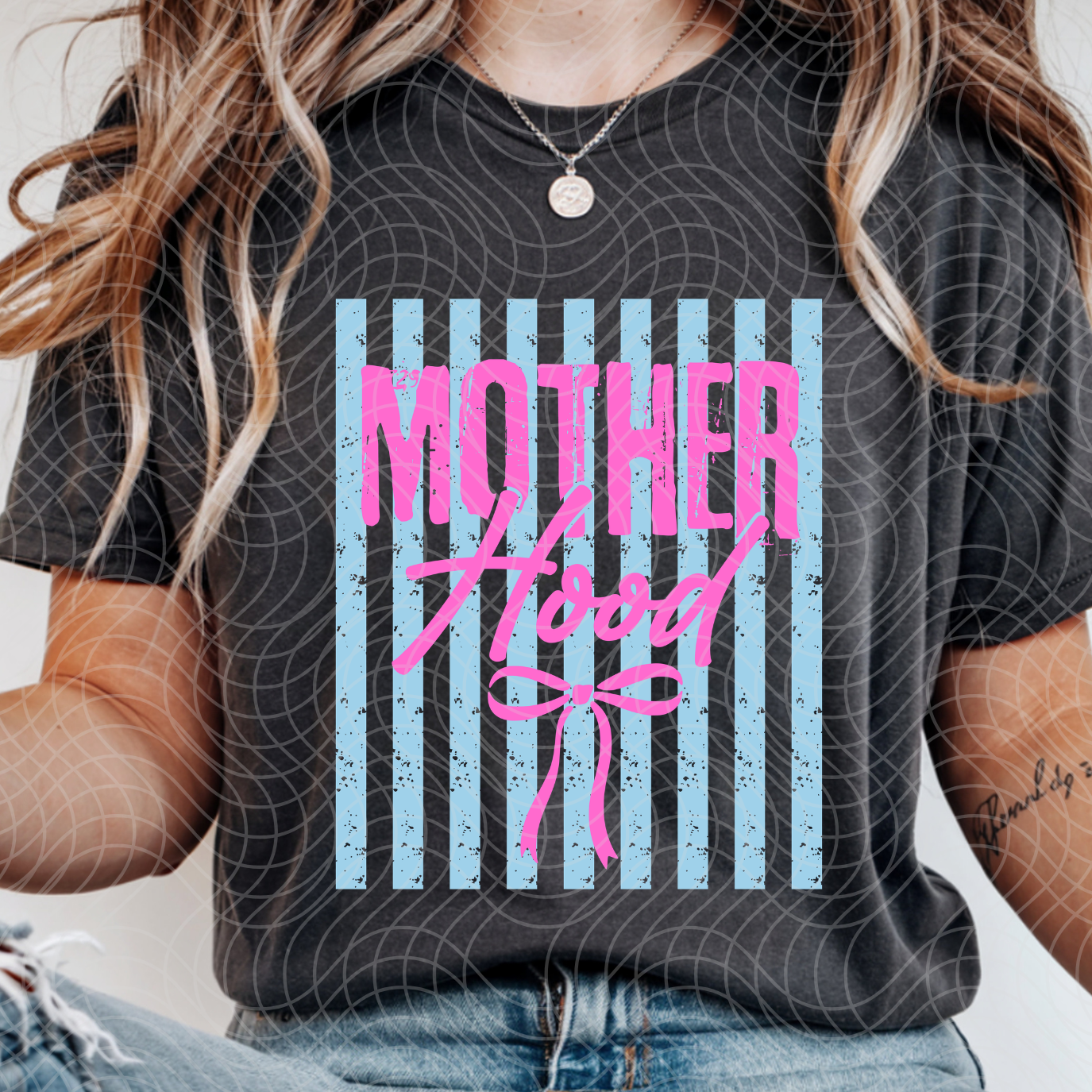 MOTHER HOOD STRIPES - DTF TRANSFER