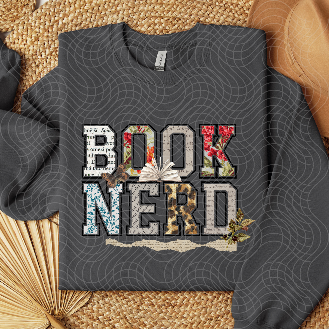 BOOK NERD - DTF TRANSFER