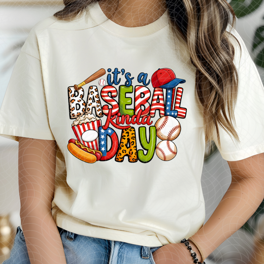 BASEBALL KINDA DAY - DTF TRANSFER