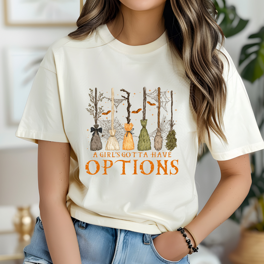 GIRLS NEED OPTIONS - DTF TRANSFER