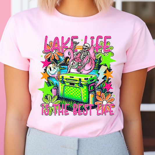 LAKE LIFE IS THE BEST LIFE - DTF TRANSFER
