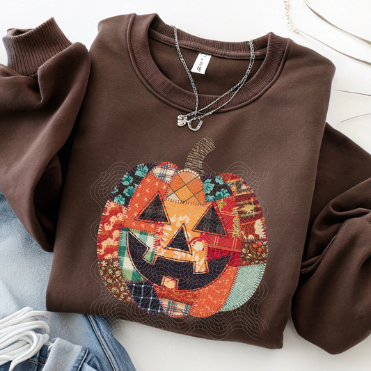 PATCHWORK PUMPKIN - DTF TRANSFER