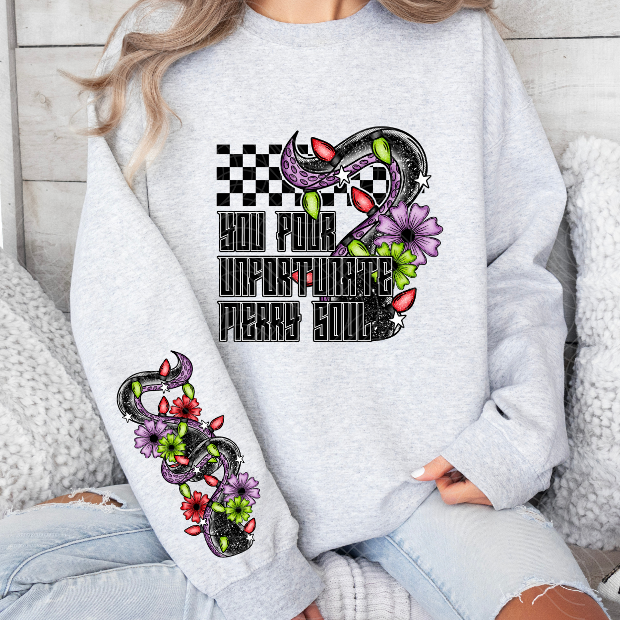 MERRY SOUL W/ SLEEVE - DTF TRANSFER