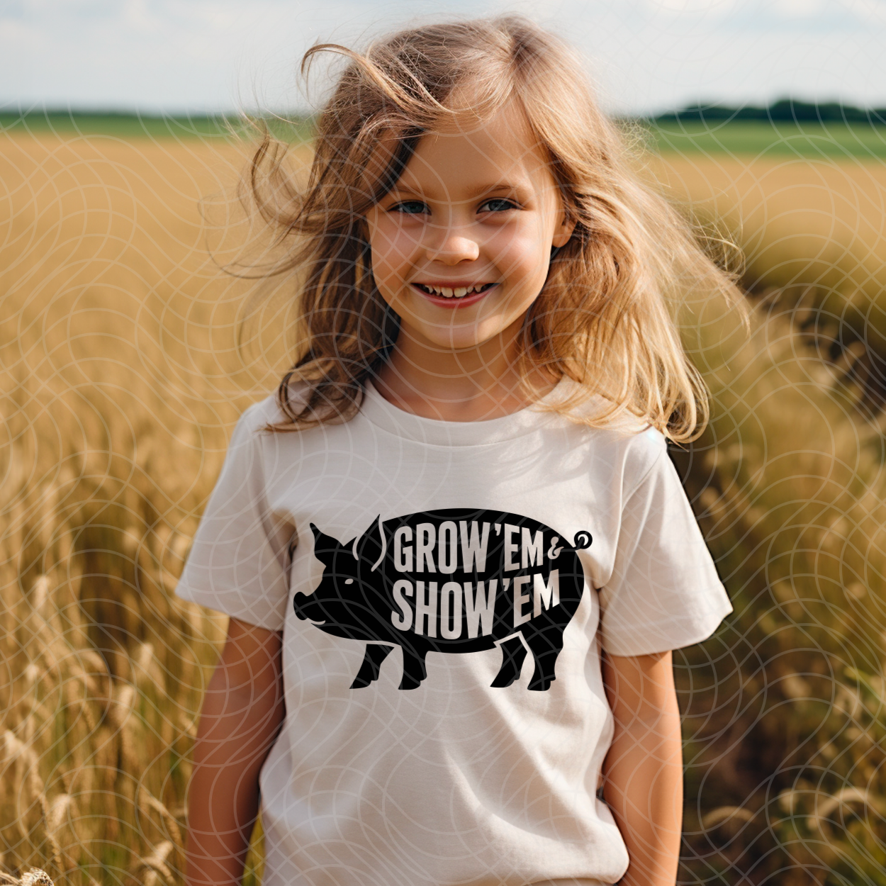 GROWN EM SHOW EM TRANSPARENT- DTF TRANSFER