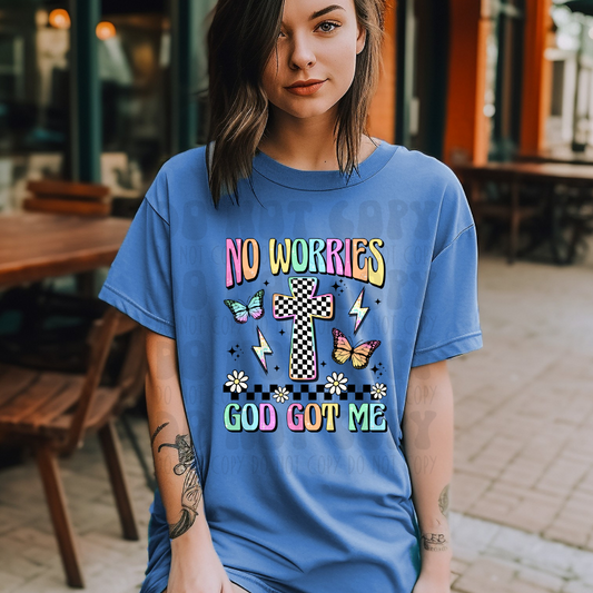NO WORRIES - DTF TRANSFER