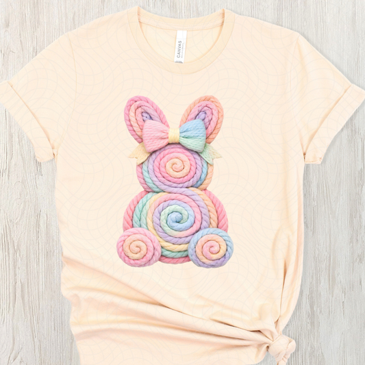 PASTEL BUNNY - DTF TRANSFER