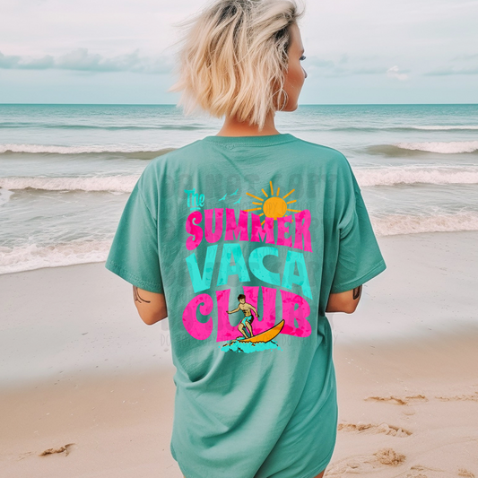 SUMMER VACA CLUB - DTF TRANSFER