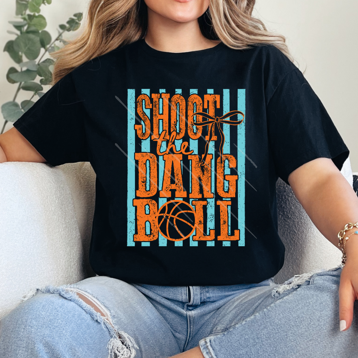 SHOOT THE DANG BALL - DTF TRANSFER