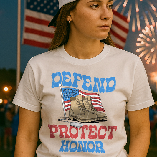 DEFEND PROTECT HONOR - DTF TRANSFER